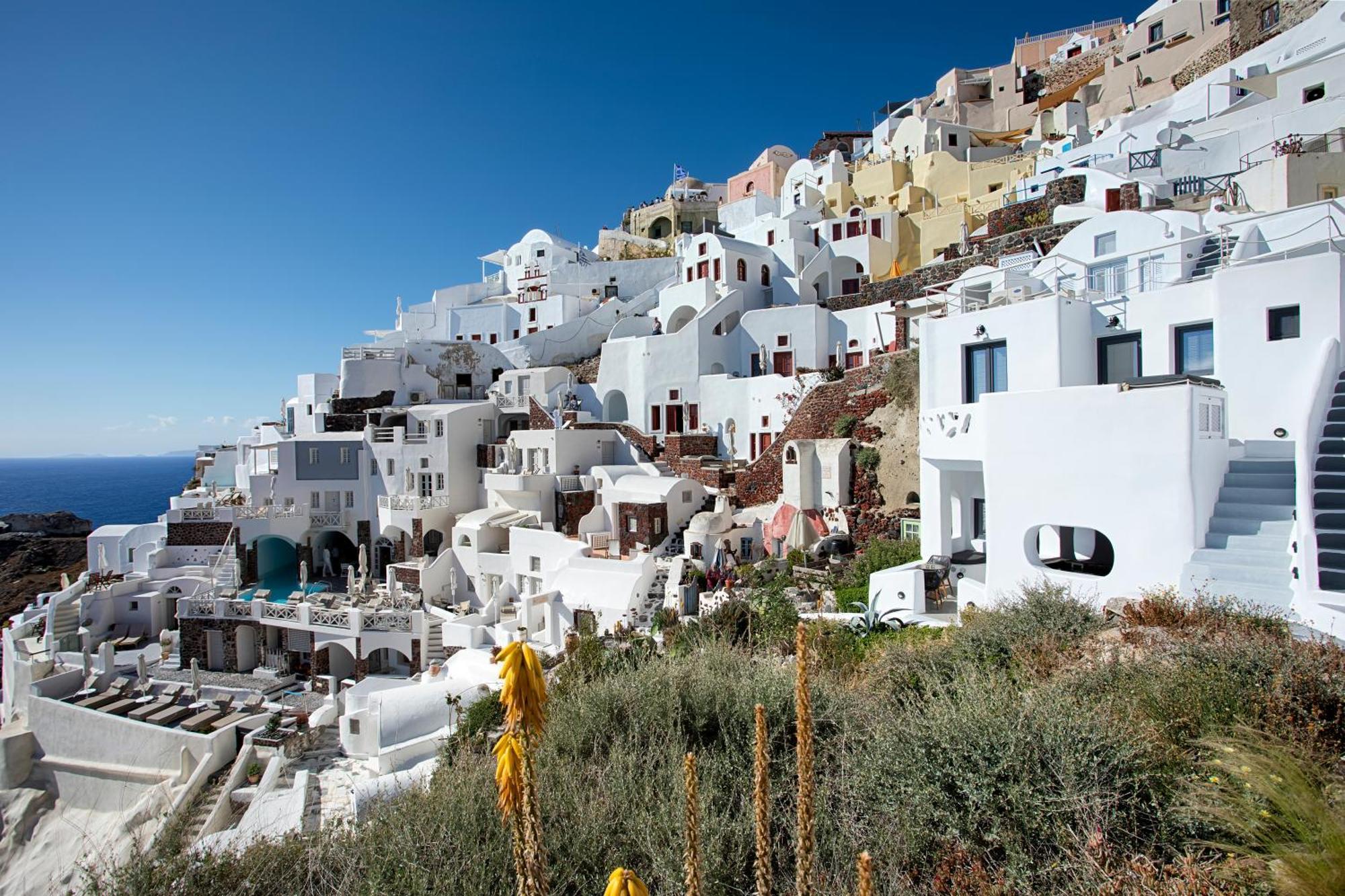 Oia Angle Cavehouse Villa Eksteriør bilde